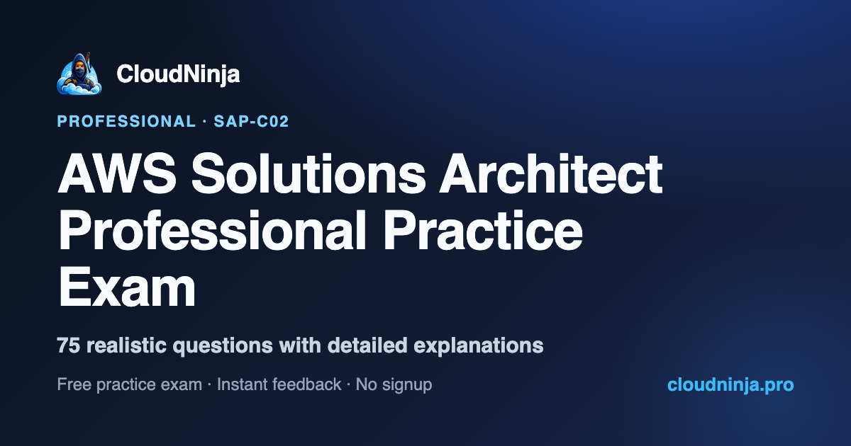 AWS Solutions Architect Professional (SAP-C02) Cheat Sheet — Free PDF ...